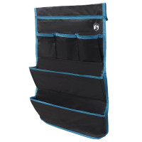 Produktbild för Förvaringspåse med lagring Svart 66 x 40 cm oxford