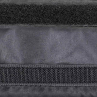 Produktbild för Förvaringspåse med lagring Svart 66 x 40 cm oxford