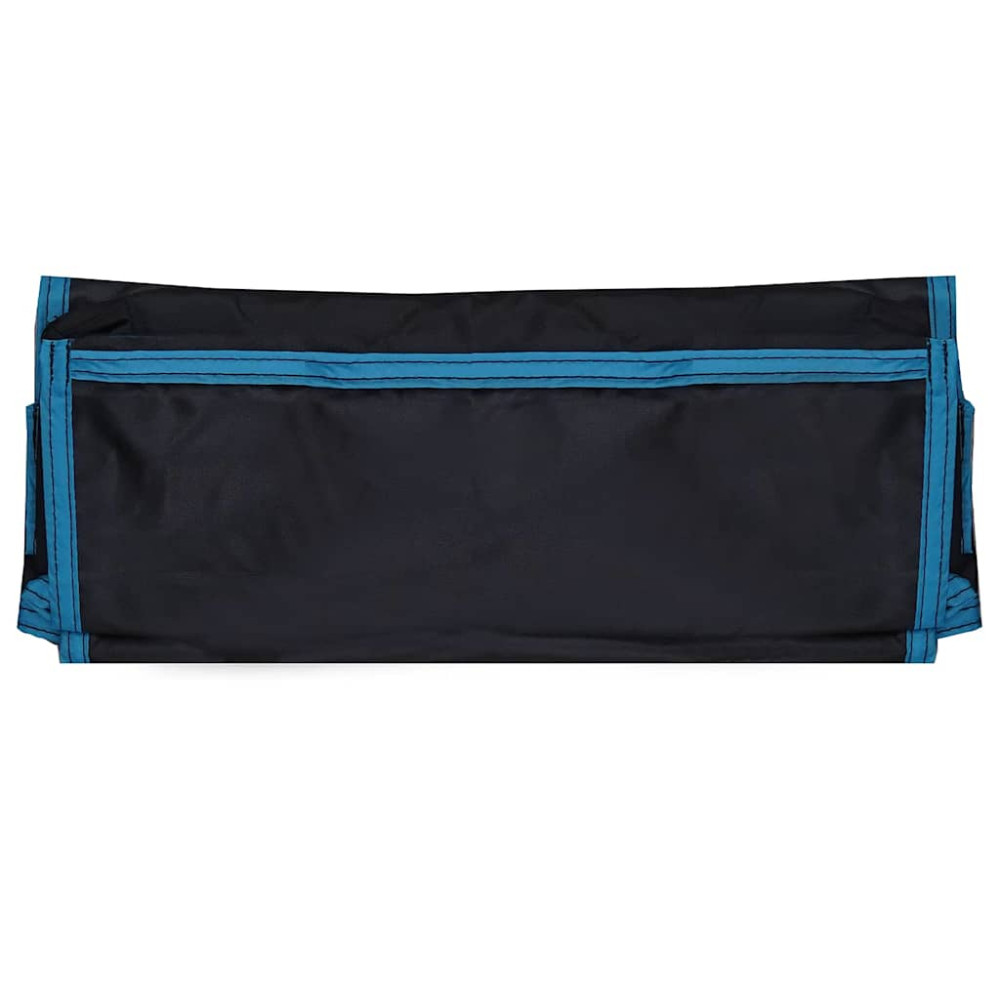 Produktbild för Förvaringspåse med lagring Svart 66 x 40 cm oxford