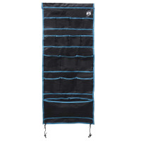 Produktbild för Förvaringspåse med lagring Svart och blå 125 x 48 cm oxford