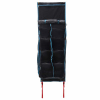 Produktbild för Förvaringspåse med lagring Svart och blå 140 x 43 cm oxford