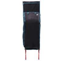 Produktbild för Förvaringspåse med lagring Svart och blå 140 x 43 cm oxford