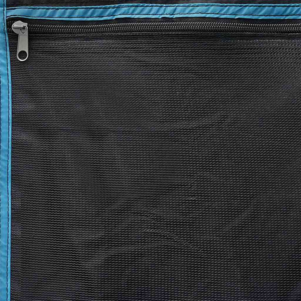 Produktbild för Förvaringspåse med lagring Svart och blå 140 x 43 cm oxford