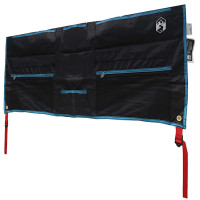 Produktbild för Förvaringspåse med lagring Svart och blå 98 x 47 cm oxford