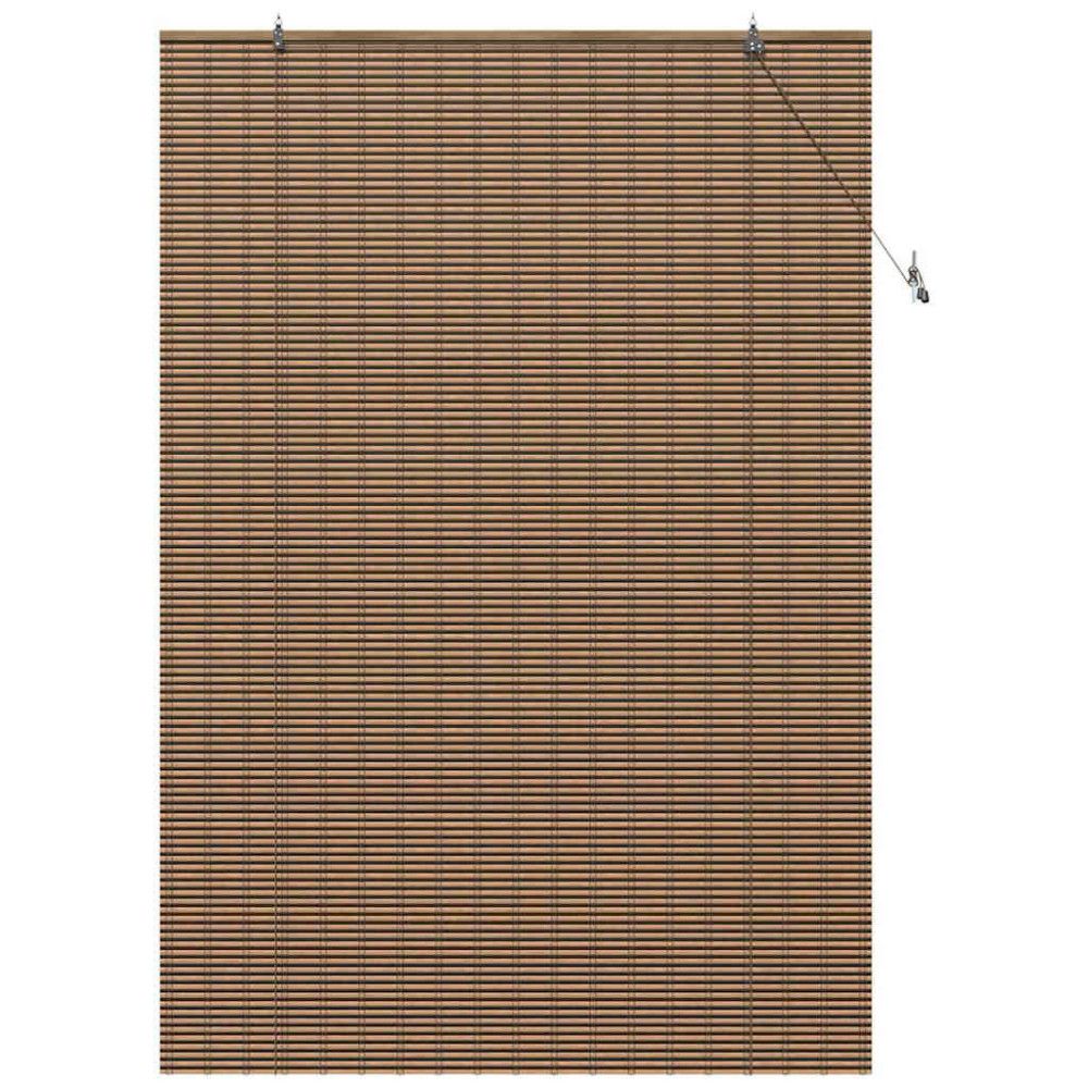 Produktbild för Rullgardin Brun 150 x 220 cm Bambu
