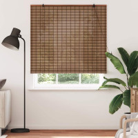 Produktbild för Rullgardin Brun 150 x 220 cm Bambu