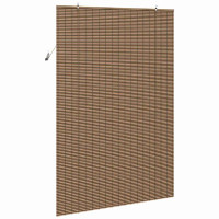 Produktbild för Rullgardin Brun 150 x 220 cm Bambu