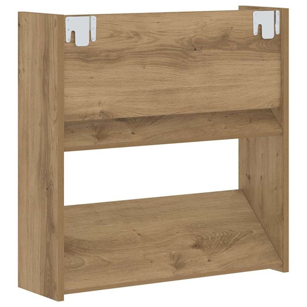 Produktbild för Skoskåp 2 pcs Artisan Ek 60 x 18 x 60 cm Konstruerat trä