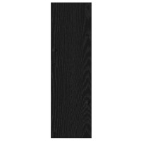Produktbild för Skoskåp 2 pcs Svart Ek 60 x 18 x 60 cm Konstruerat trä