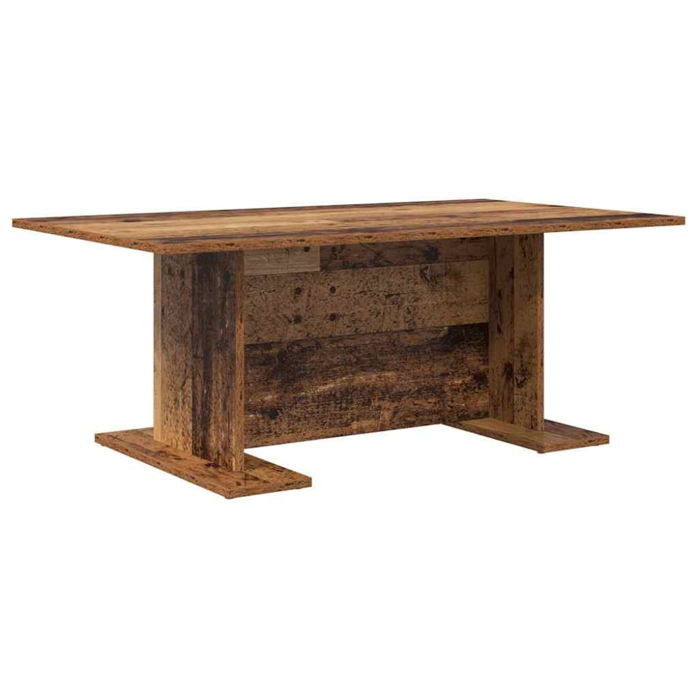 Produktbild för Kaffeebord Gammalt trä 103.5 x 60 x 40 cm Konstruerat trä
