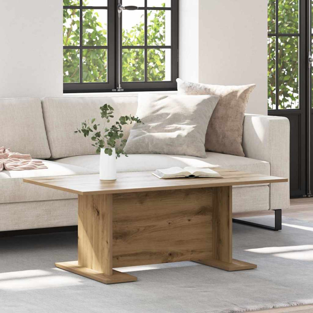 Produktbild för Kaffeebord artisan ek 103.5 x 60 x 40 cm Konstruerat trä