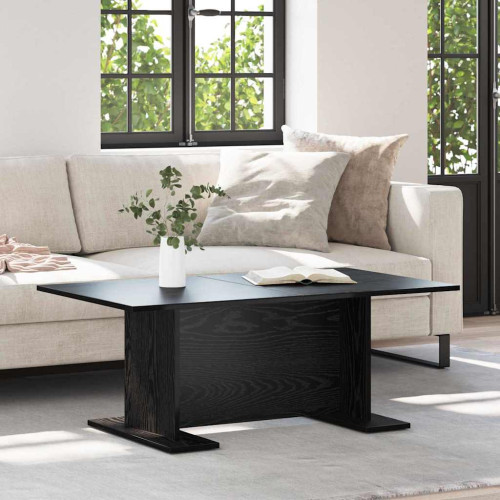 vidaXL Kaffeebord Svart ek 103.5 x 60 x 40 cm Konstruerat trä