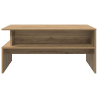 Produktbild för Kaffeebord Artisan Ek 90 x 55 x 42,5 cm Konstruerat trä