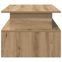 Produktbild för Kaffeebord Artisan Ek 90 x 55 x 42,5 cm Konstruerat trä