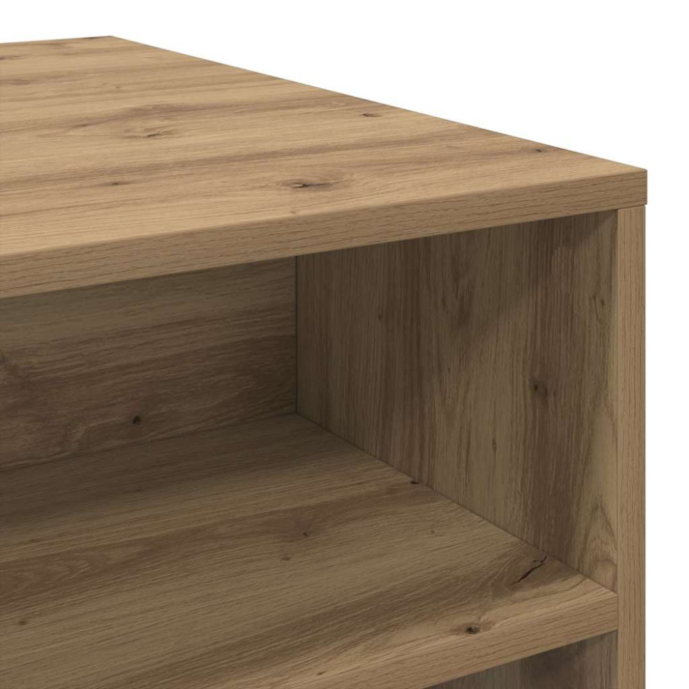 Produktbild för Kaffeebord Artisan Ek 90 x 55 x 42,5 cm Konstruerat trä