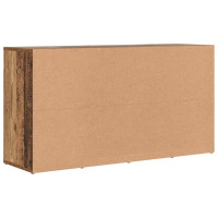 Produktbild för Skobänk Gammalt trä 103 x 30 x 54,5 cm Konstruerat trä