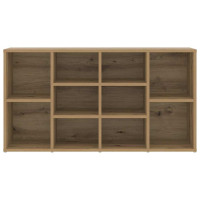 Produktbild för Skobänk med hylla Artisan Ek 103 x 30 x 54,5 cm Konstruerat trä