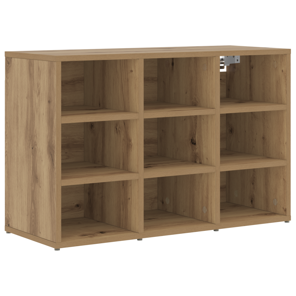 Produktbild för Skoskåp med hylla Artisan Ek 77,5 x 30 x 51 cm Konstruerat trä