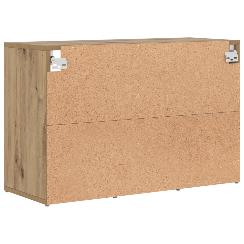 Produktbild för Skoskåp med hylla Artisan Ek 77,5 x 30 x 51 cm Konstruerat trä