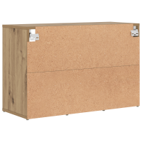 Produktbild för Skoskåp med hylla Artisan Ek 77,5 x 30 x 51 cm Konstruerat trä