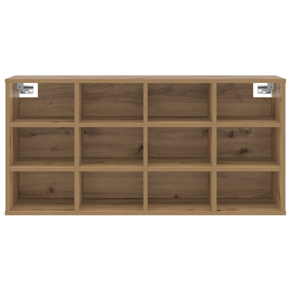 Produktbild för Skoskåp med hylla Artisan Ek 103 x 30 x 51 cm Konstruerat trä