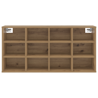 Produktbild för Skoskåp med hylla Artisan Ek 103 x 30 x 51 cm Konstruerat trä