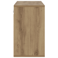 Produktbild för Skoskåp med hylla Artisan Ek 103 x 30 x 51 cm Konstruerat trä