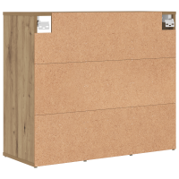 Produktbild för Skoskåp med hylla Artisan Ek 77,5 x 30 x 67 cm Konstruerat trä
