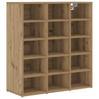 Produktbild för Skoskåp Artisan Ek 77,5 x 30 x 83,5 cm Konstruerat trä
