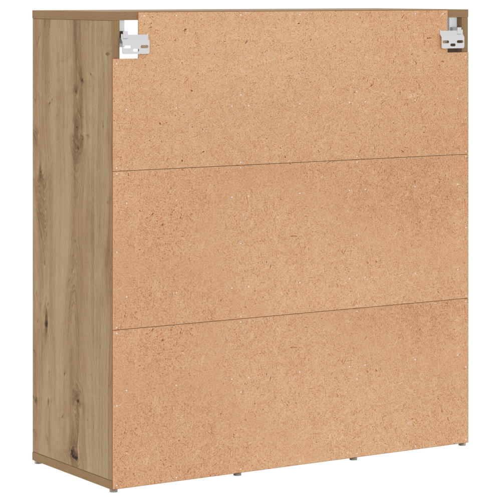 Produktbild för Skoskåp Artisan Ek 77,5 x 30 x 83,5 cm Konstruerat trä
