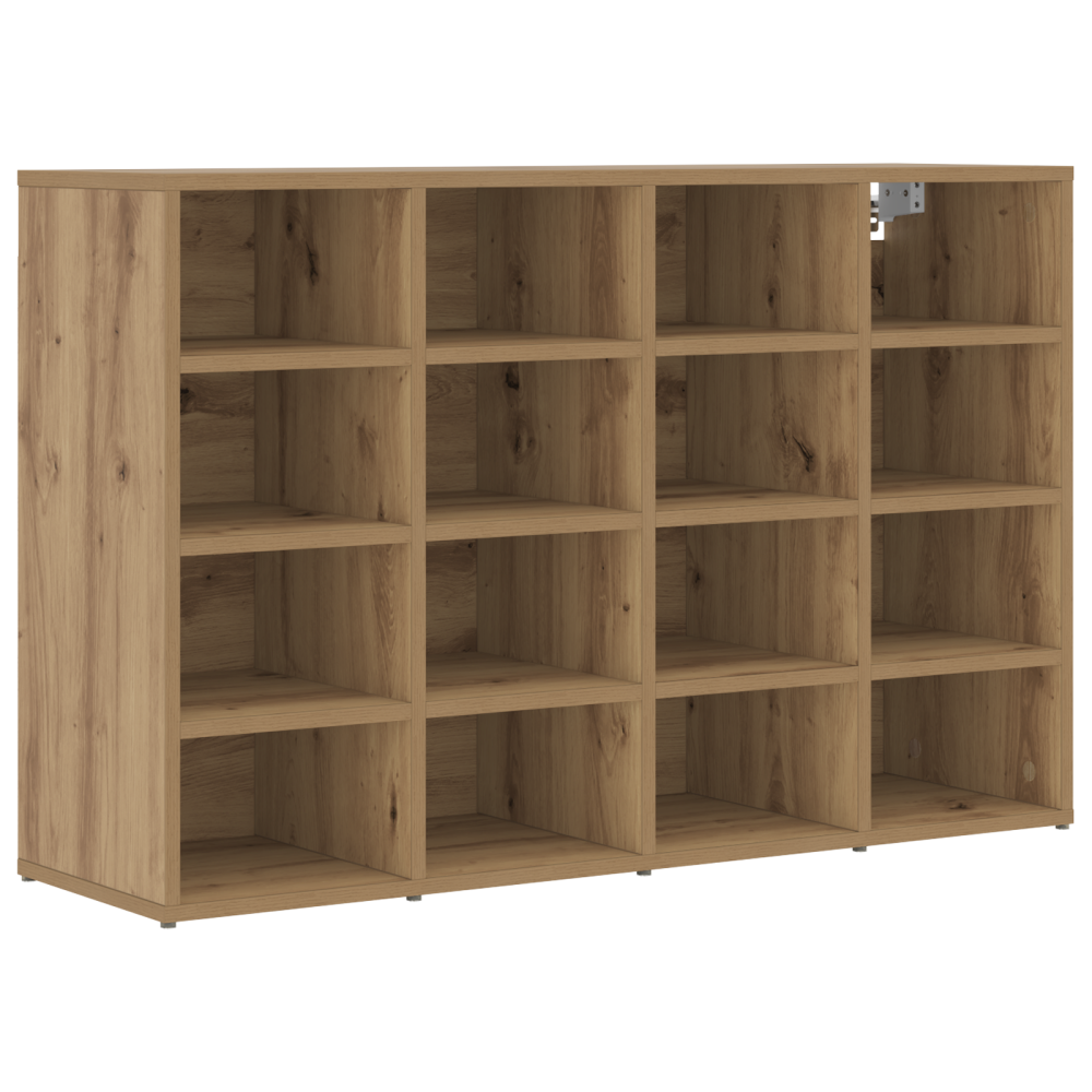 Produktbild för Skoskåp med hylla Artisan Ek 103 x 30 x 67 cm Konstruerat trä