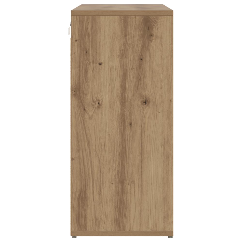 Produktbild för Skoskåp med hylla Artisan Ek 103 x 30 x 67 cm Konstruerat trä
