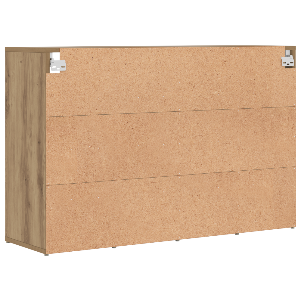 Produktbild för Skoskåp med hylla Artisan Ek 103 x 30 x 67 cm Konstruerat trä