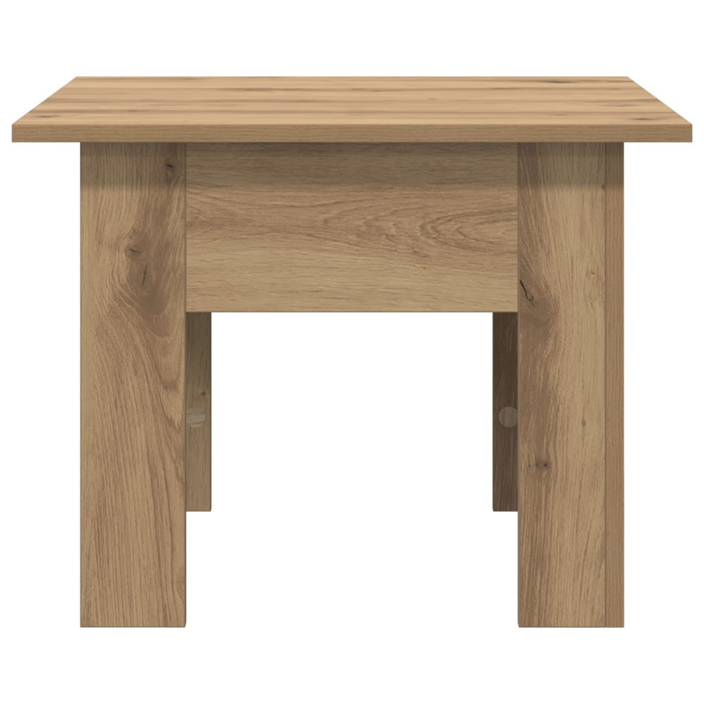 Produktbild för Kaffeebord Artisan Ek 55 x 55 x 42 cm Konstruerat trä