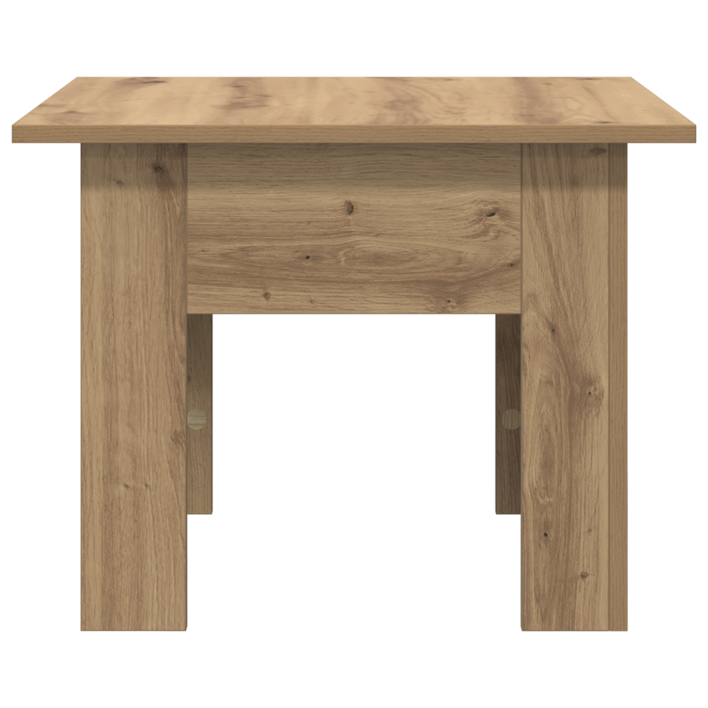 Produktbild för Kaffeebord Artisan Ek 55 x 55 x 42 cm Konstruerat trä