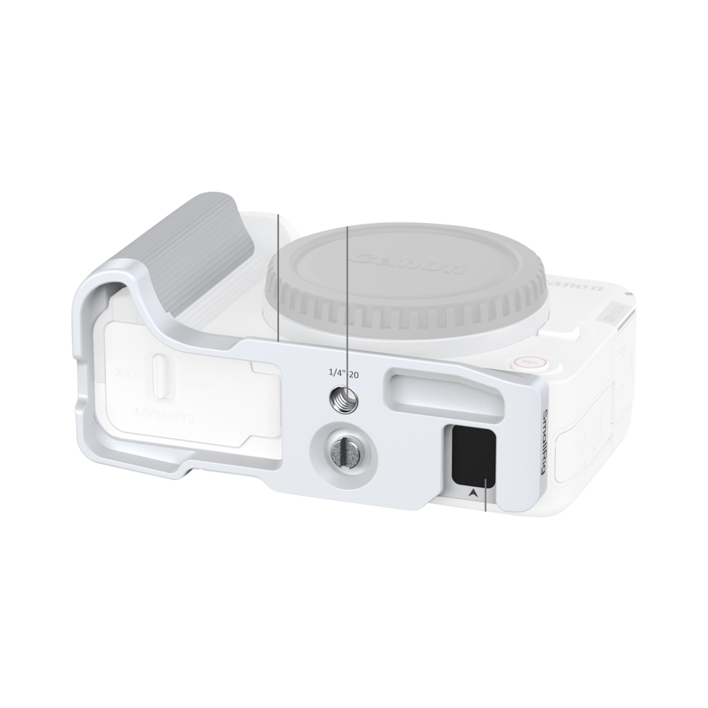 Produktbild för SmallRig 5430 L-Shaped Mount Plate with Handle for Canon EOS R50 V White