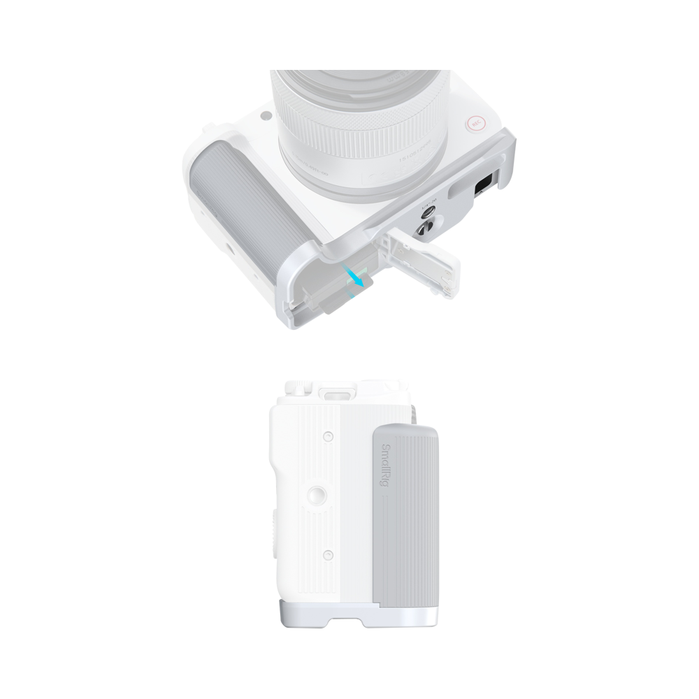 Produktbild för SmallRig 5430 L-Shaped Mount Plate with Handle for Canon EOS R50 V White