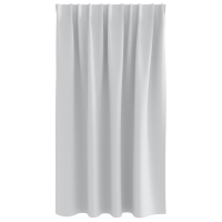 Produktbild för Mörkläggningsgardiner med Ringar 2 pcs Ljusgrå 140 x 140 cm