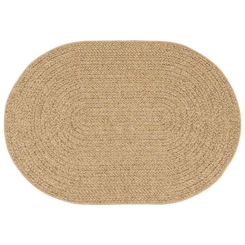 Produktbild för Matta ZIZUR Brun 170 x 120 cm Polypropylen