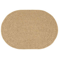 Produktbild för Matta ZIZUR Brun 170 x 120 cm Polypropylen