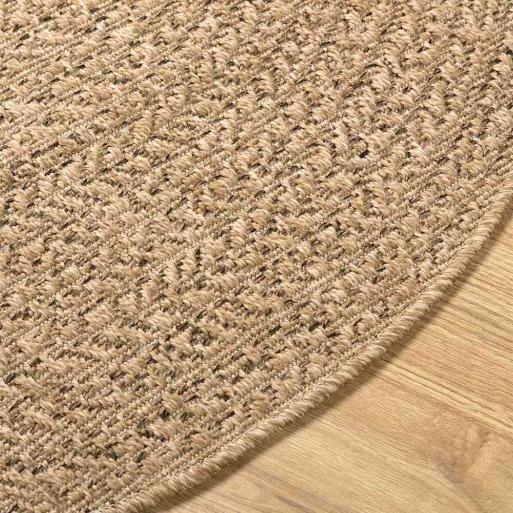 Produktbild för Matta ZIZUR Brun 170 x 120 cm Polypropylen