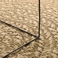 Produktbild för Matta ZIZUR Brun 170 x 120 cm Polypropylen