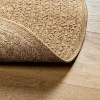 Produktbild för Matta ZIZUR Brun 170 x 120 cm Polypropylen