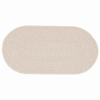 Produktbild för Matta ZIZUR Kräm 200 x 100 cm Polypropylen