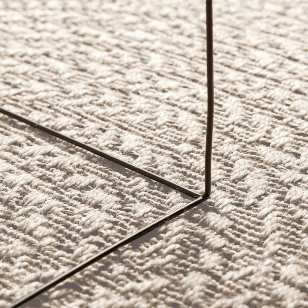Produktbild för Matta ZIZUR Kräm 170 x 120 cm Polypropylen