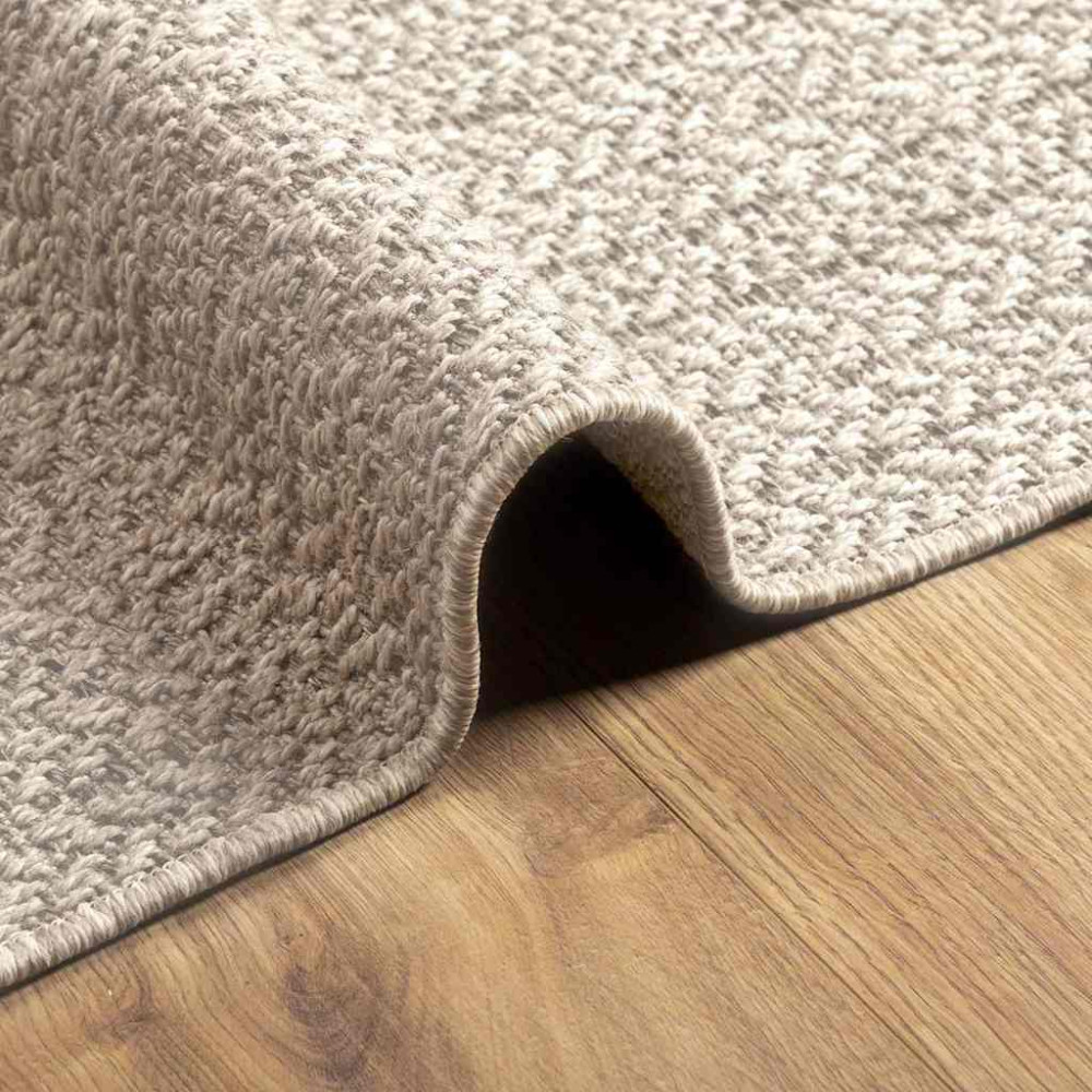 Produktbild för Matta ZIZUR Kräm 200 x 140 cm Polypropylen