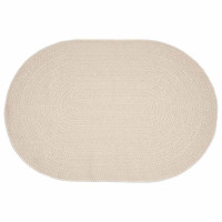 Produktbild för Matta ZIZUR Kräm 230 x 160 cm Polypropylen