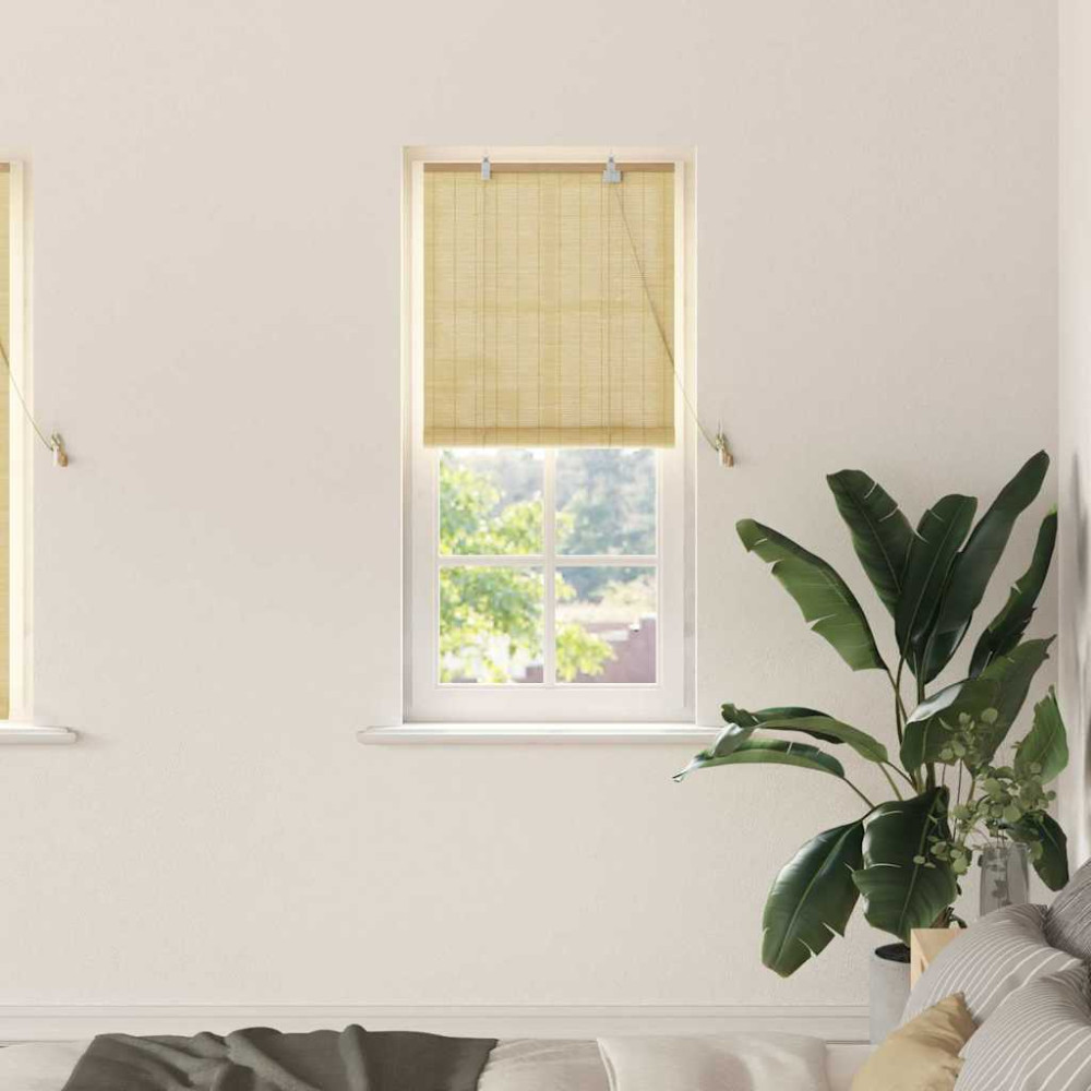 Produktbild för Rullgardin Natur 60 x 160 cm Bambu