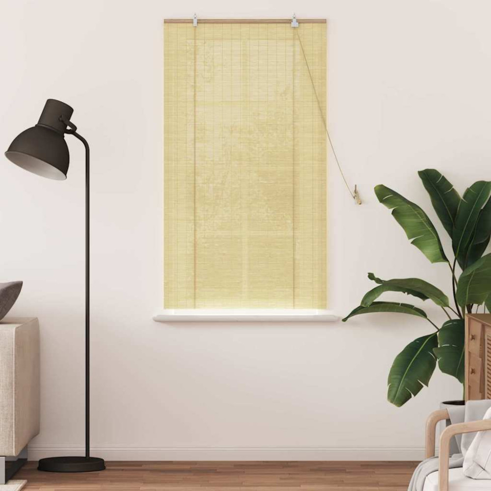 Produktbild för Rullgardin Natur 90 x 160 cm Bambu