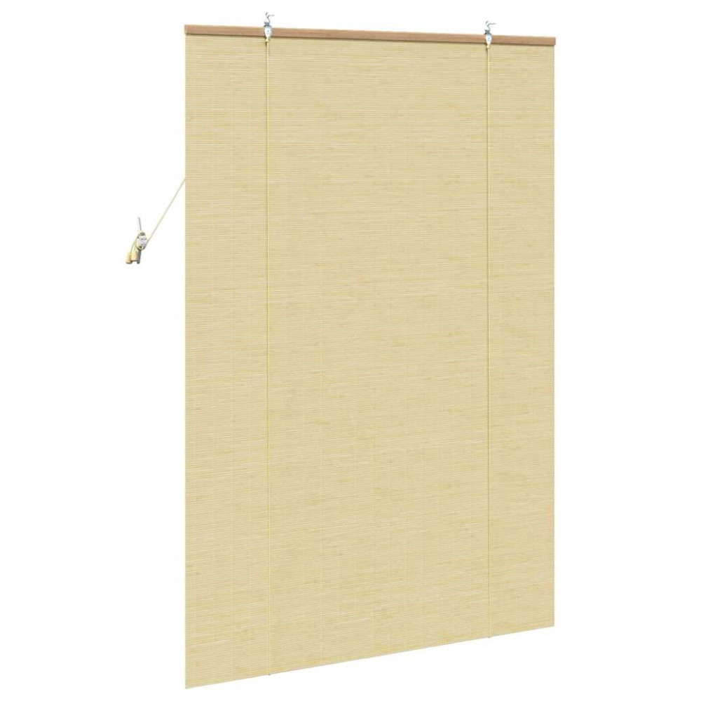 Produktbild för Rullgardin Natur 100 x 160 cm Bambu